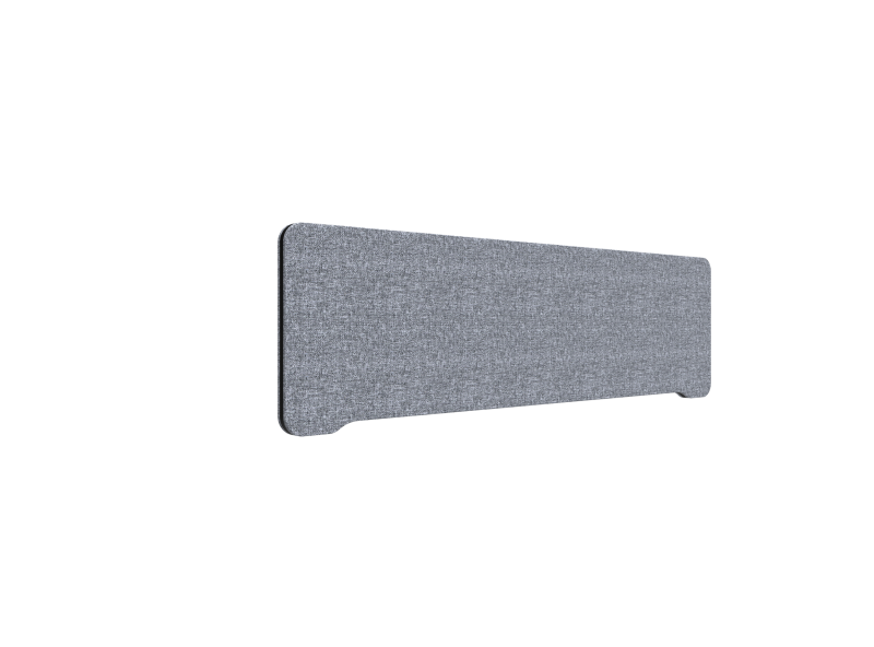 Lintex Edge bordskærm 140x40cm Cara stof grå