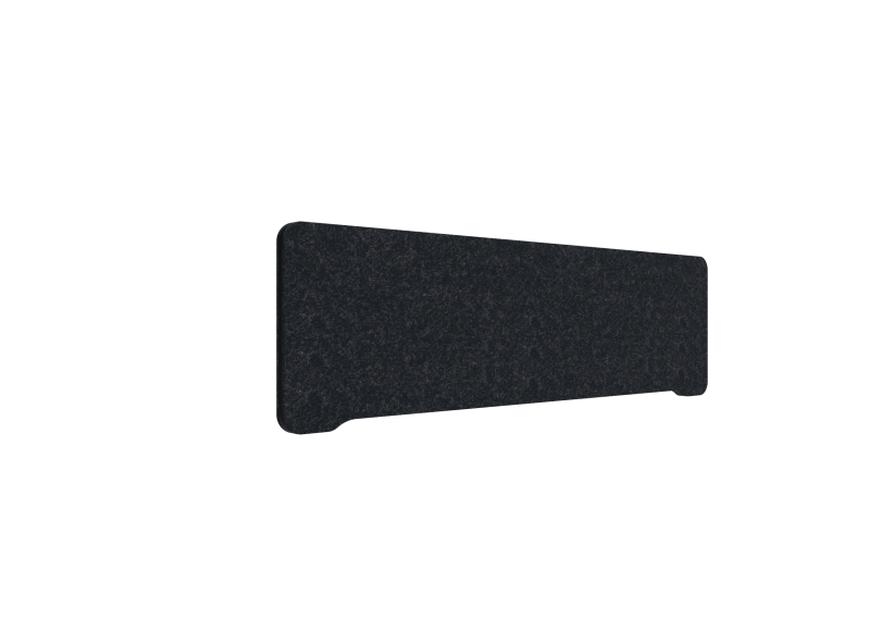 Lintex Edge bordskærm 140x40cm Blazer Lite stof sort