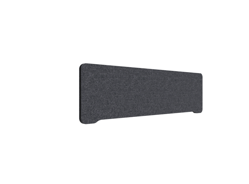 Lintex Edge bordskærm 140x40cm Blazer Lite stof koksgrå