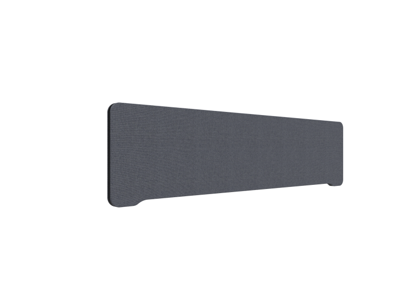 Lintex Edge bordskærm 160x40cm Cara stof koksgrå