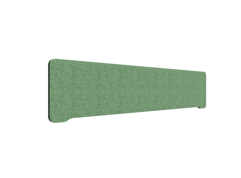 Lintex Edge bordskærm 180x40cm Cara stof grøn