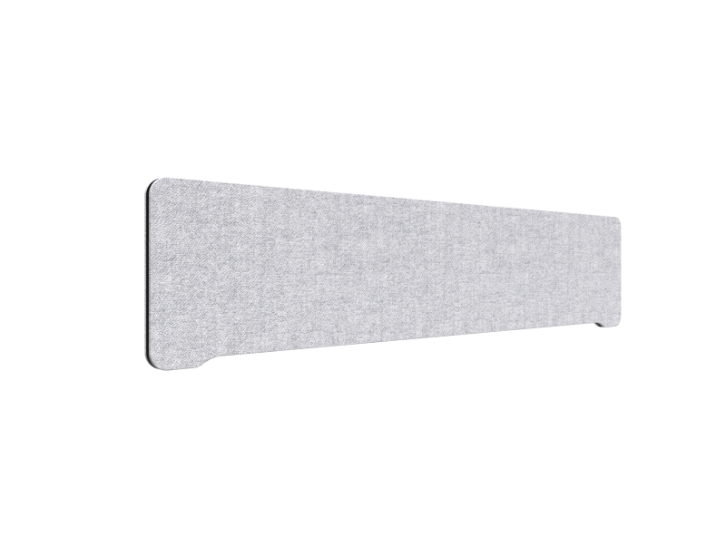 Lintex Edge bordskærm 180x40cm Blazer Lite stof lys grå