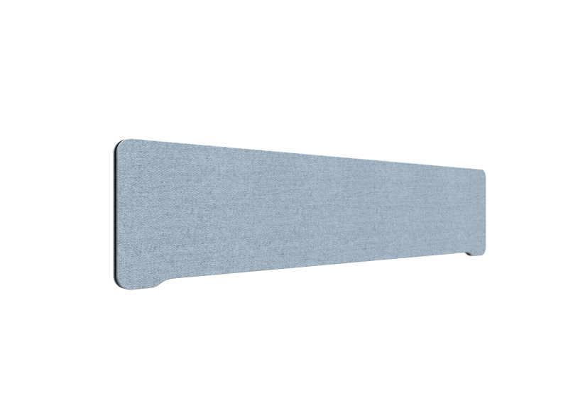 Lintex Edge bordskærm 180x40cm Blazer Lite stof lys blå