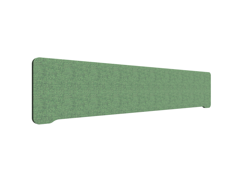 Lintex Edge bordskærm 200x40cm Cara stof grøn