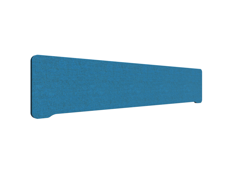 Lintex Edge bordskærm 200x40cm Blazer Lite stof blå