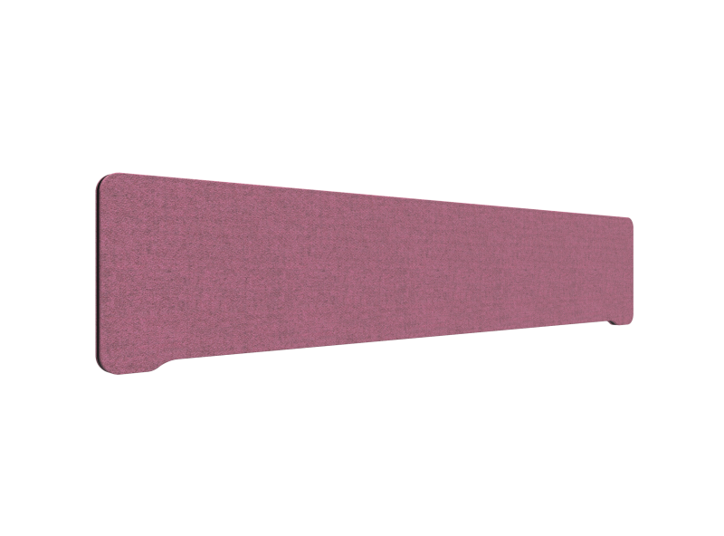 Lintex Edge bordskærm 200x40cm Blazer Lite stof lys rød