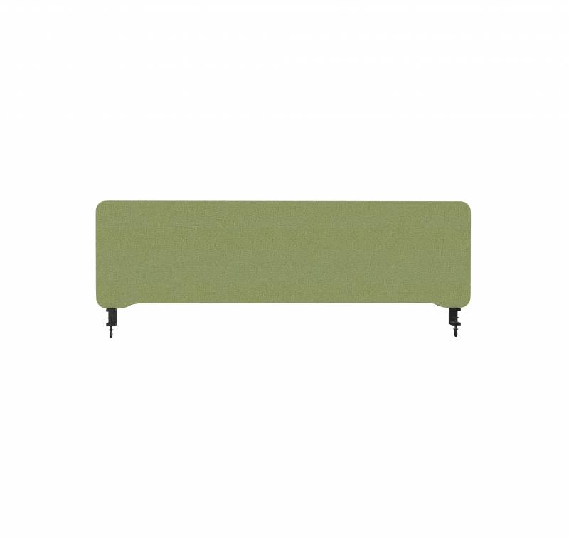 Lintex Edge bordskærm 140x40cm Cara stof lys grøn
