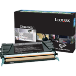 Lexmark X746H1KG original lasertoner sort