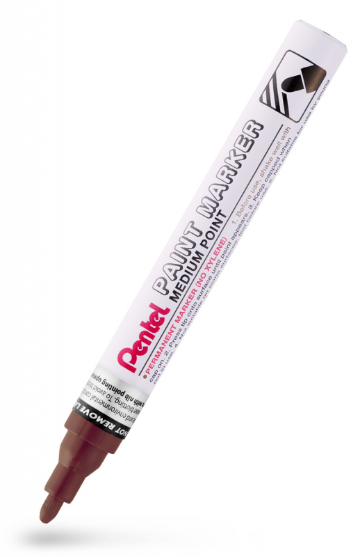 Pentel MMP10-E Paint Marker 2,5mm Brun