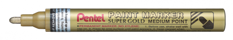 Pentel MMP10-X Paint Marker 2,5mm Guld
