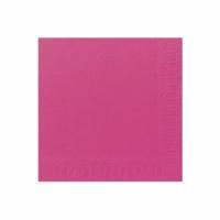 Serviet Duni 24x24 cm 3-lag Fuchsia