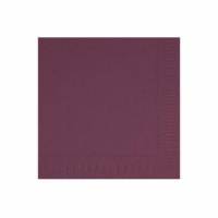 Serviet Duni 33x33 cm 3-lag Plum