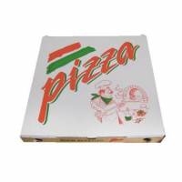 Buon Appetito pizzaæske 30x30x3cm Bionedbrydelig hvid