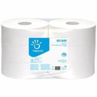 Toiletpapir Papernet Jumbo Maxi 2-lag &Oslash;262 mm x360 m Nyfiber