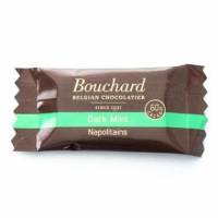 Bouchard mørk chokolade med mintsmag 5 gr, 200 stk/krt