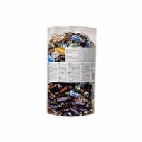 Chokolade Miniatures Mix Snickers/Bounty/Twix/Mars 296 stk 3 kg á dåsen
