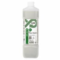 Gulvreng&oslash;ring SURE FloorCleaner Plantebaseret Lavtskummende uden Parfume 1 ltr
