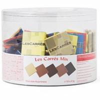 Chokolade Le Carre 5 varianter 4.5 gr 2x150 stk pr/krt