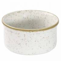 Stonecast porcelæn ramekin skål Ø9cm 19,5 cl  vanilje