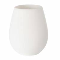 Duni Tropical LED lysestage 85x103mm silikone hvid
