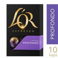 L'OR Profondo 8 Espresso kaffekapsel, 10 stk kapsler