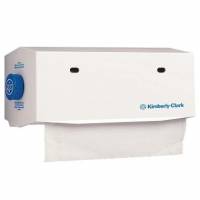 Kimberly Clark dispenser til lejepapir Ø15x50cm plastik hvid