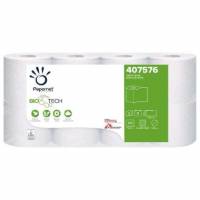 Toiletpapir Papernet Biotech 2-lag nyfiber 28,75 m 8x8 rl