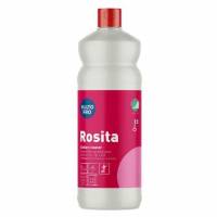 Sanitetsreng&oslash;ring alkalisk Kiilto Rosita Svanem&aelig;rket med parfume 1 ltr R&oslash;d