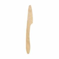 Duni Grand kniv 19cm af FSC certificeret birketræ, 1000 stk