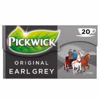 Te Pickwick Earl Grey Sort te 20 breve Rainforest Alliance