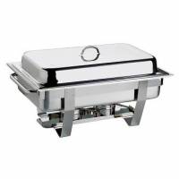 Chafing Dish 1/1GN 35,5x60x30cm til brændpasta i rustfri stål