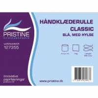 Pristine Classic håndklæderulle 196mmx240m 1-lag med hylse blå