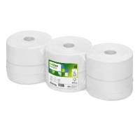 Toiletpapir Satino Comfort Jumbo 2-lag Ø24cm 320meter hvid