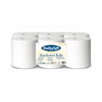 H&aring;ndkl&aelig;derulle Bulkysoft Excellence 3-lag &Oslash;18xB20cmxL100m Uperfo. Nyfiber Hvid