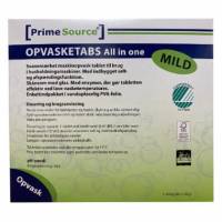 Prime Source Mild opvasketabs All-In-One Svanemærket 80 stk