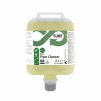 Gulvreng&oslash;ring Sure Floor Cleaner DVM/DQFM 2ltr Ecolabel u Parfume Manuel/Maskine