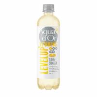 Aqua d'Or Vitamins Level Up mineralvand  citron/hyldeblomst 0.5 liter