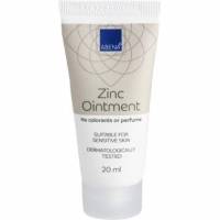 Zinksalve 20ml Svanem&aelig;rket/Allergim&aelig;rket med 20\% zinkoxid uden Parfume