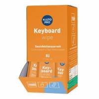 Kiilto Pro Keyboard Wipes 14x20cm med 75% Ethanol enkeltpakket