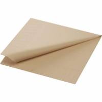 Serviet Duni Natural brown 1-lag 33x32cm Brun