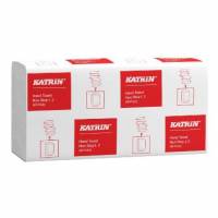 H&aring;ndkl&aelig;deark Katrin Non-Stop W-Fold 2-lags L32xB20.3xD8cm Nyfiber Hvid