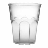 Granity light frosted vandglas 32cl &Oslash;8.7xH103cm PETG klar