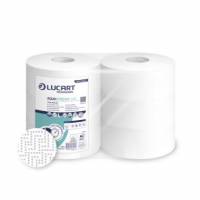 Toiletpapir Jumbo Aquastream 340 B9.1cmxL340m 2-lags Ecolabel med Hylse Hvid