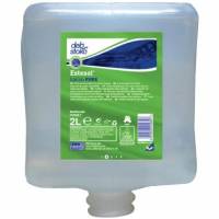 Estesol cremesæbe Lotion PURE uden parfume EU Ecolabel 2 liter blå