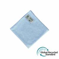 Klud 32x32 cm Microfiber Strikket Svanemærket Blå, 10 stk