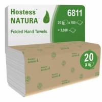 H&aring;ndkl&aelig;deark Scott ZZ-fold 2-lag 23x25 cm Natur