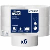 Toiletpapir Tork Jumbo Midi 2-lag 250 m