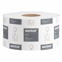 Toiletpapir Katrin Plus 2-lag &Oslash;18 cm 160 m Hvid