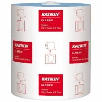 Katrin System M2 aft&oslash;rringspapir 2-lags 21cmx130m 460263 bl&aring;