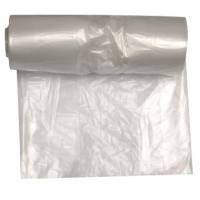 Spandepose med fals 600x600mm 40 liter 16my LDPE klar
